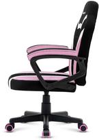 zaidimu kede pink - Žaidimų kėdė Huzaro Ranger 1.0, balta/juoda/rožinė - 5 nuotrauka