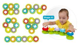spiningos - Lavinimo žaislas Yookidoo Shape N Spin Gear Sorter - 3 nuotrauka