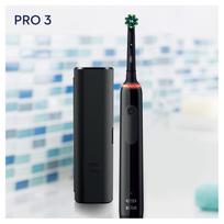 elektrinis dantu sepetelis oral b pro 3 3500 - Elektrinis dantų šepetėlis Braun Pro 3, juodas - 4 nuotrauka