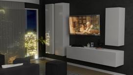 Pirkti TV staliukas Top E Shop RTV Vida 3, baltas, 380 mm x 1400 mm x 400 mm - Photo 5