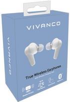 wireless earbuds - Belaidės ausinės Vivanco Comfort Pair True Wireless Stereo in-ear, baltos - 3 nuotrauka
