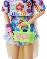 barbie extra - Lėlė Barbie Extra Doll Flower Power HDJ45, 29 cm - 3 nuotrauka