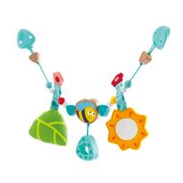 Žaislas vežimėliui Hape Bumblebee Pram Chain, įvairių spalvų