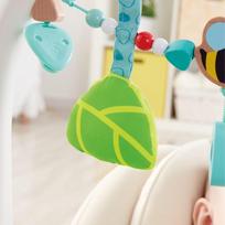 kamane - Žaislas vežimėliui Hape Bumblebee Pram Chain, įvairių spalvų - 3 nuotrauka