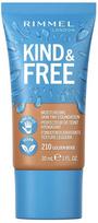 Tonuojantis kremas Rimmel London Kind & Free Golden Beige, 30 ml