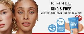 tony ross - Tonuojantis kremas Rimmel London Kind & Free Rose Vanilla, 30 ml - 7 nuotrauka