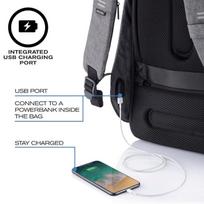 xd design bobby kuprine - XD Design Bobby Hero Anti-Theft Backpack Small Grey - 6 nuotrauka