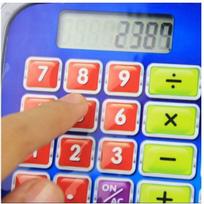 zaisline kasa - Parduotuvės žaislai Cash Register With Accessories B45A - 5 nuotrauka