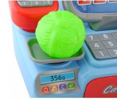 zaisline kasa - Parduotuvės žaislai Cash Register With Accessories B45A - 7 nuotrauka
