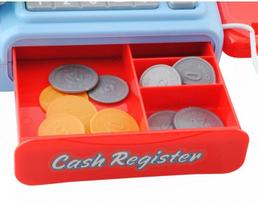 zaisline kasa - Parduotuvės žaislai Cash Register With Accessories B45A - 10 nuotrauka
