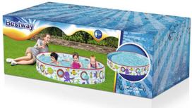 vaikiskas baseinas -  Bestway Fill N Fun 55029, mėlynas, 1520x250 mm, 435 l - 3 nuotrauka