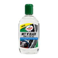 Pirkti Turtle Wax Wet`N`Black Trim & Tyre Gel 300ml - Photo 2