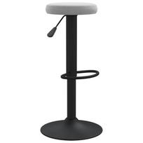 Pirkti Baro kėdė VLX Bar Stools Light Grey Velvet, šviesiai pilka, 2 vnt. - Photo 2