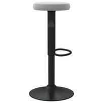 Pirkti Baro kėdė VLX Bar Stools Light Grey Velvet, šviesiai pilka, 2 vnt. - Photo 4