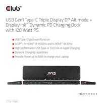 usb c usb c dp - Club 3D CSV-1566 - 10 nuotrauka