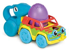 tomy zaislai - Žaislas Tomy Car Set with Dinosaur Chase & Roll Raptors - 1 nuotrauka
