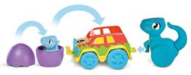 tomy zaislai - Žaislas Tomy Car Set with Dinosaur Chase & Roll Raptors - 3 nuotrauka