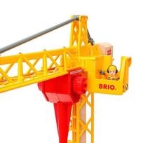 kranas - Žaislinis kranas Brio World Light Up 33835 - 3 nuotrauka