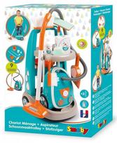 smoby dulkiu - Namų ruošos žaislas Smoby Cleaning Trolley - 7 nuotrauka