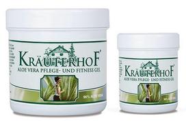 aloe vera gelis - Kūno gelis Krauterhof Aloe Vera Care and Fitness, 250 ml - 2 nuotrauka