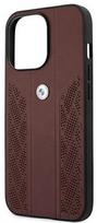 apple leather case 13 pro max - BMW "BMHCP13XRSPPR Leather Back Case iPhone 13 Pro Max" Red - 5 nuotrauka