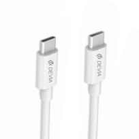 laidai 3a - Devia Smart Series PD Cable for Type-c (20V 3A  60W) white - 4 nuotrauka