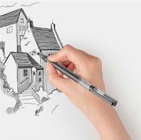 xiaomi rasiklis - Rašiklis  Xiaomi Mi High-capacity Gel Pen 10-Pack, juoda - 4 nuotrauka
