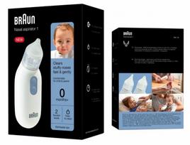 braunis - Nosies aspiratorius Braun Nasal Aspirator 1 - 6 nuotrauka