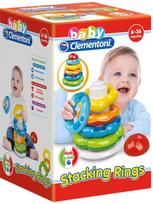 piramide - Lavinimo žaislas Clementoni Baby Stacking Rings 17103 - 3 nuotrauka