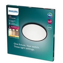 philips superslim, - Philips SuperSlim, 22W, 2700°K, baltas/juodas - 3 nuotrauka