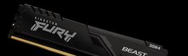 3200 ddr4 16gb - Kingston Fury Beast Single DDR4 16 GB CL16 3200 MHz - 6 nuotrauka