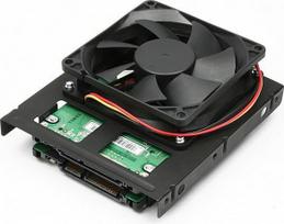 ssd laikiklis - Laikiklis Axago 2 x 2.5" to 3.5" Mounting Bracket RHD-225 - 3 nuotrauka