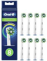 Antgalis Oral-B Cross Action EB50-8, balta, 8 vnt.