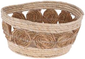 zola gelis - Vazonas Mondex Seagrass 002QX7, rudas/smėlio, Ø 330 mm, 330 mm x 330 mm - 1 nuotrauka