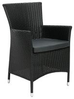 Home4you Wicker Black