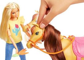 zirgamu - Mattel Barbie Dolls With Horses & Accessories FXH15 - 8 nuotrauka