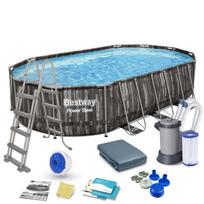 Baseinas Bestway  Power Steel 11in1 , 610x366x122