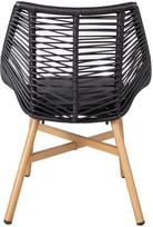 ermitazas lauko kedes - Lauko kėdė Home4you Helsinki, juoda, 64 cm x 65 cm x 85 cm - 4 nuotrauka