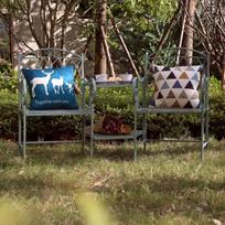 suolas su stali - Suoliukas Home4you Mint 40055, žalias, 155 cm x 68.5 cm x 91.5 cm - 4 nuotrauka
