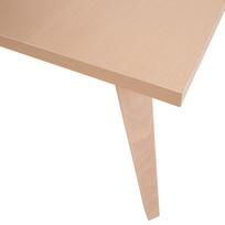 ally x - Valgomojo stalas Home4you Adora, šviesiai ruda, 1500 mm x 900 mm x 730 mm - 5 nuotrauka