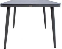 lauko valgomojo stalai - Valgomojo stalas Home4you Andros 21188, tamsiai pilka, 900 mm x 900 mm x 750 mm - 2 nuotrauka