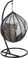 kreslo stovas - Lauko krėslas Home4you Droplet 28025, juodas - 3 nuotrauka