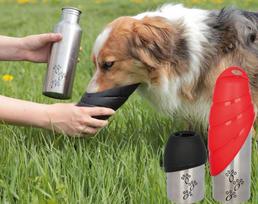 buteliai 1 l - Dubenėlis maitinimui Trixie Bottle With Bowl 750ml - 7 nuotrauka