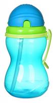 vaikiskos gertuves - Indų komplektas Canpol Babies Sport Cup Flip Top Straw, 370 ml - 2 nuotrauka