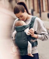 babybjorn mesh - Nešioklė BabyBjorn Move Green Mesh - 9 nuotrauka