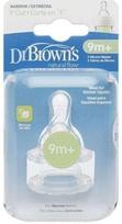 ciulptukai dr.browns - Čiulptukas Dr Brown's Silicone Nipples Narrow Neck, 9 mėn. - 2 nuotrauka