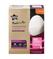 liemeneles ideklai - Liemenėlės įklotas Tommee Tippee Disposable Breast Pads, M, 40 vnt. - 1 nuotrauka