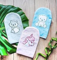 kempine naturali - Kempinė BabyOno Bath Washer Natural Bamboo Pink - 3 nuotrauka