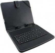 tablet keyboard case - Esperanza "Madera EK125 + Keyboard" (10.1") Black - 2 nuotrauka