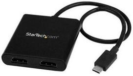 com monitorius - StarTech USB Type-C To HDMI Video Splitter Black - 3 nuotrauka